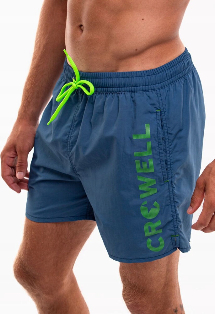 SZORTY SPODENKI KĄPIELOWE CROWELL DIVER NIEBIESKIE r 2XL Rozmiar XXL