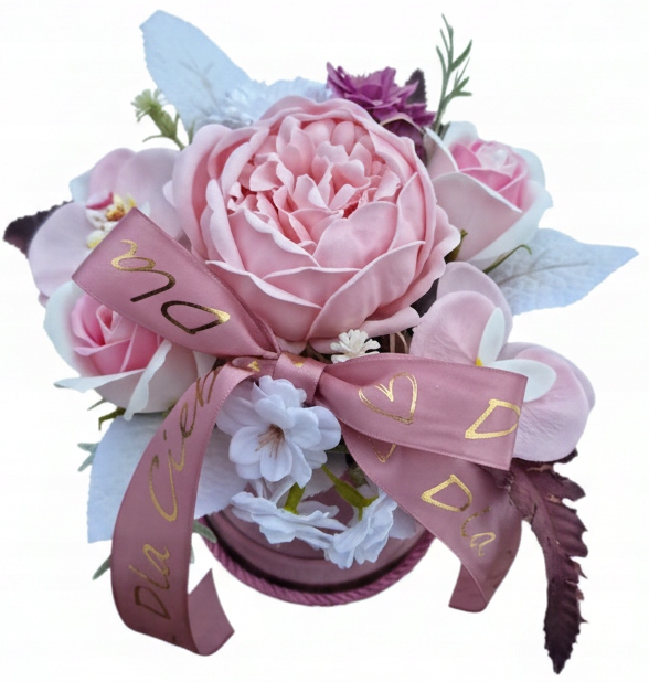 Flower Box Mýdlové Květiny Kytice Jako Dárek K Aromatickým Koupelím A Listům