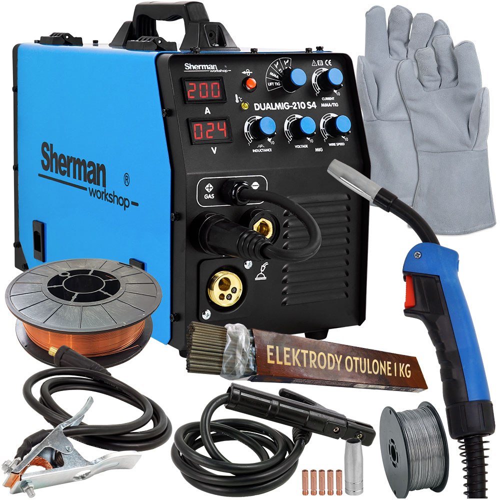 SPAWARKA 3w1 MIGOMAT SHERMAN MIG 200 MMA TIG