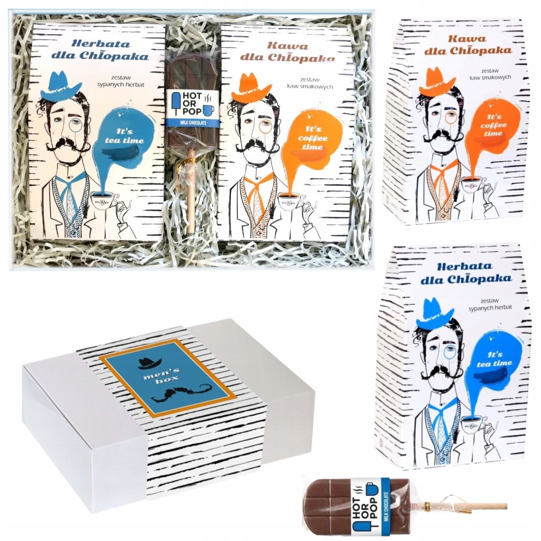 Dárek Pro Kluka Sady Káv A Čajů Čokoládový Lízátko
