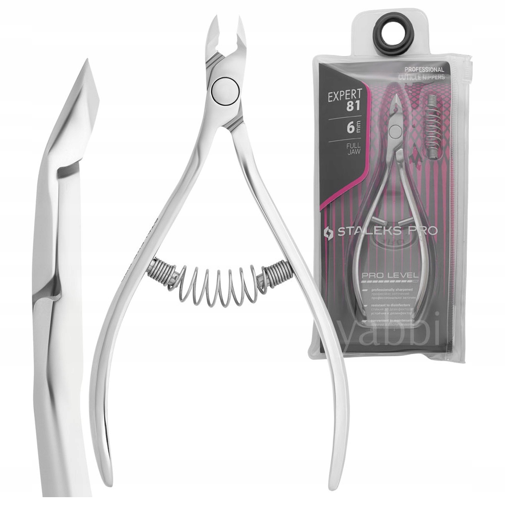 Staleks Profesionální Nůžky Na Vyřezávání Kůžiček Expert 6 MM NE-81-6