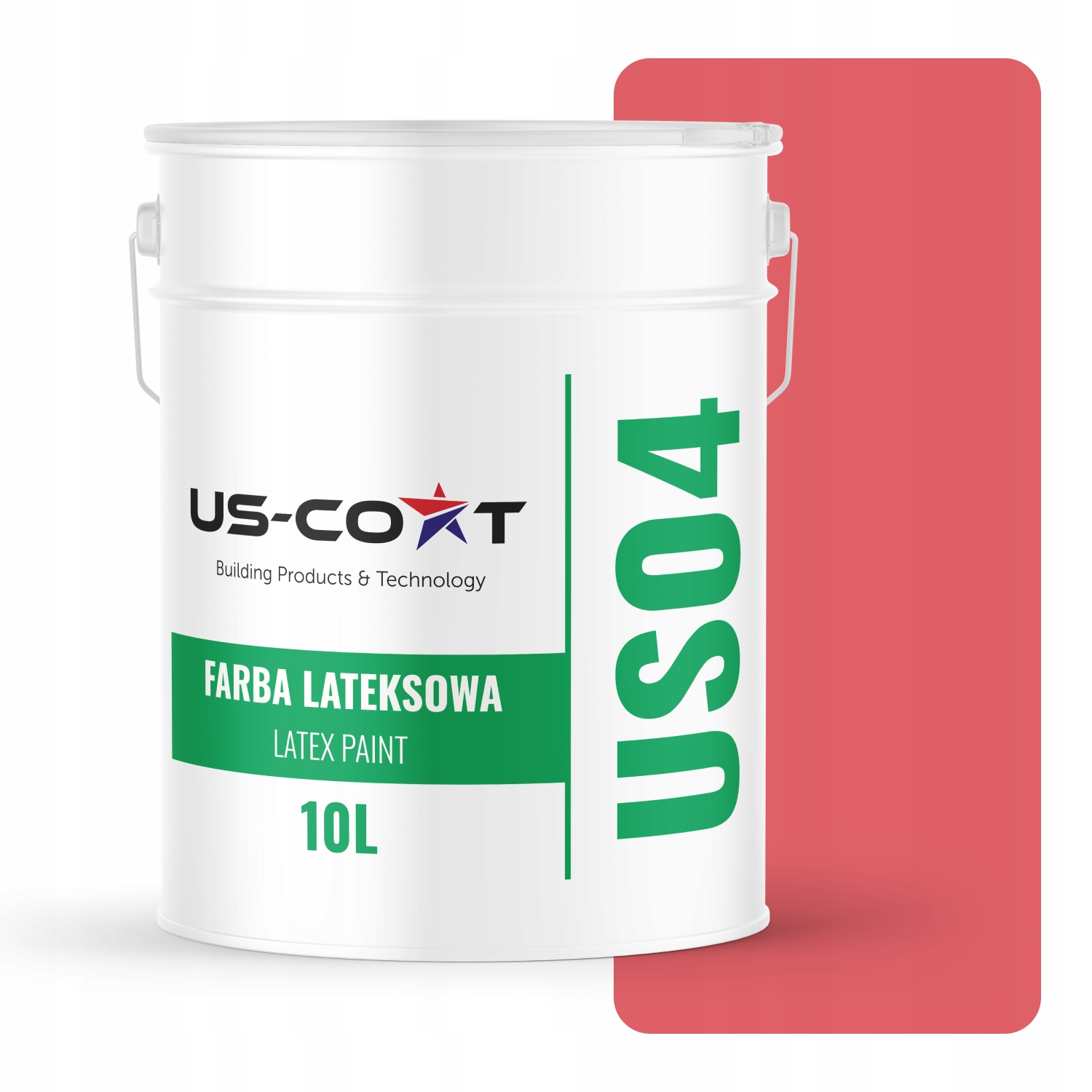 Barva Do Interiéru Stropních Stěn 10L Odolná Červená H3525