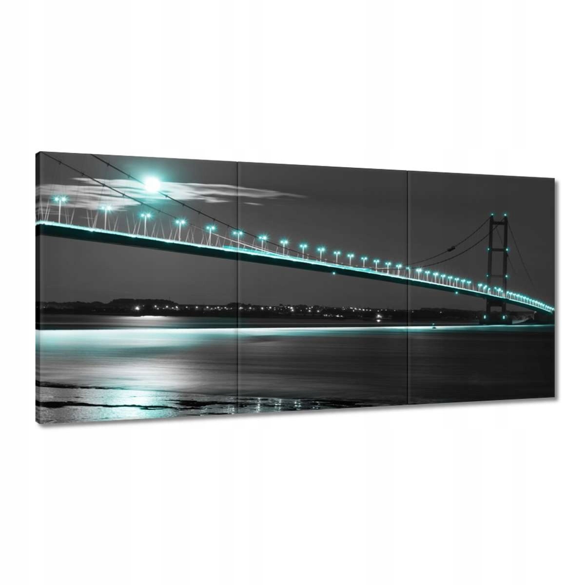 Obrazy 180x90 Modré svetlá v noci