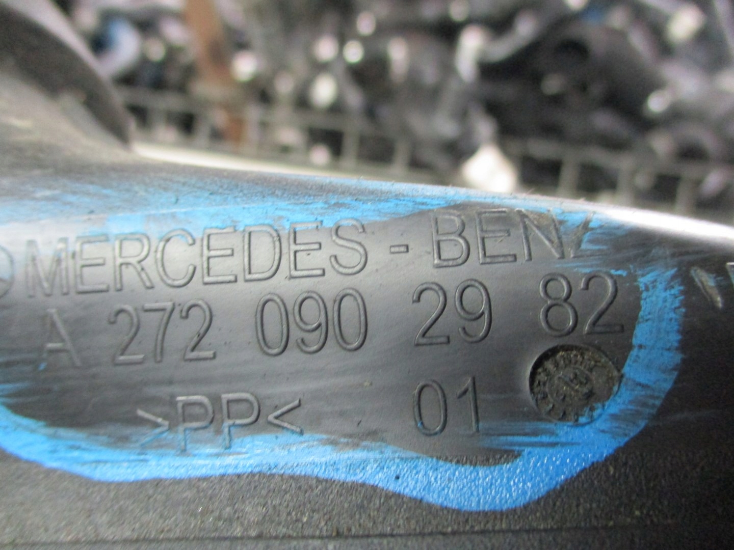 pipe intake air MERCEDES GLK 204 A2720902982