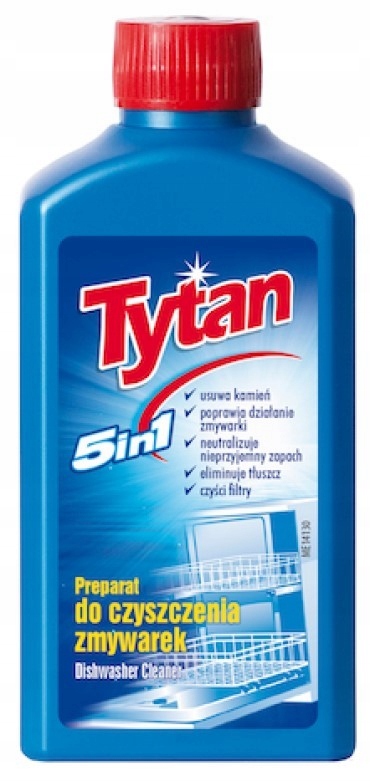 

Tytan Czyścik do mycia zmywarki 5w1 250ml 1 szt
