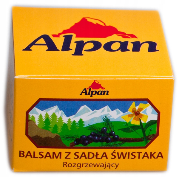 

Maść Alpine Balsam z sadła świstaka rozgrzewający