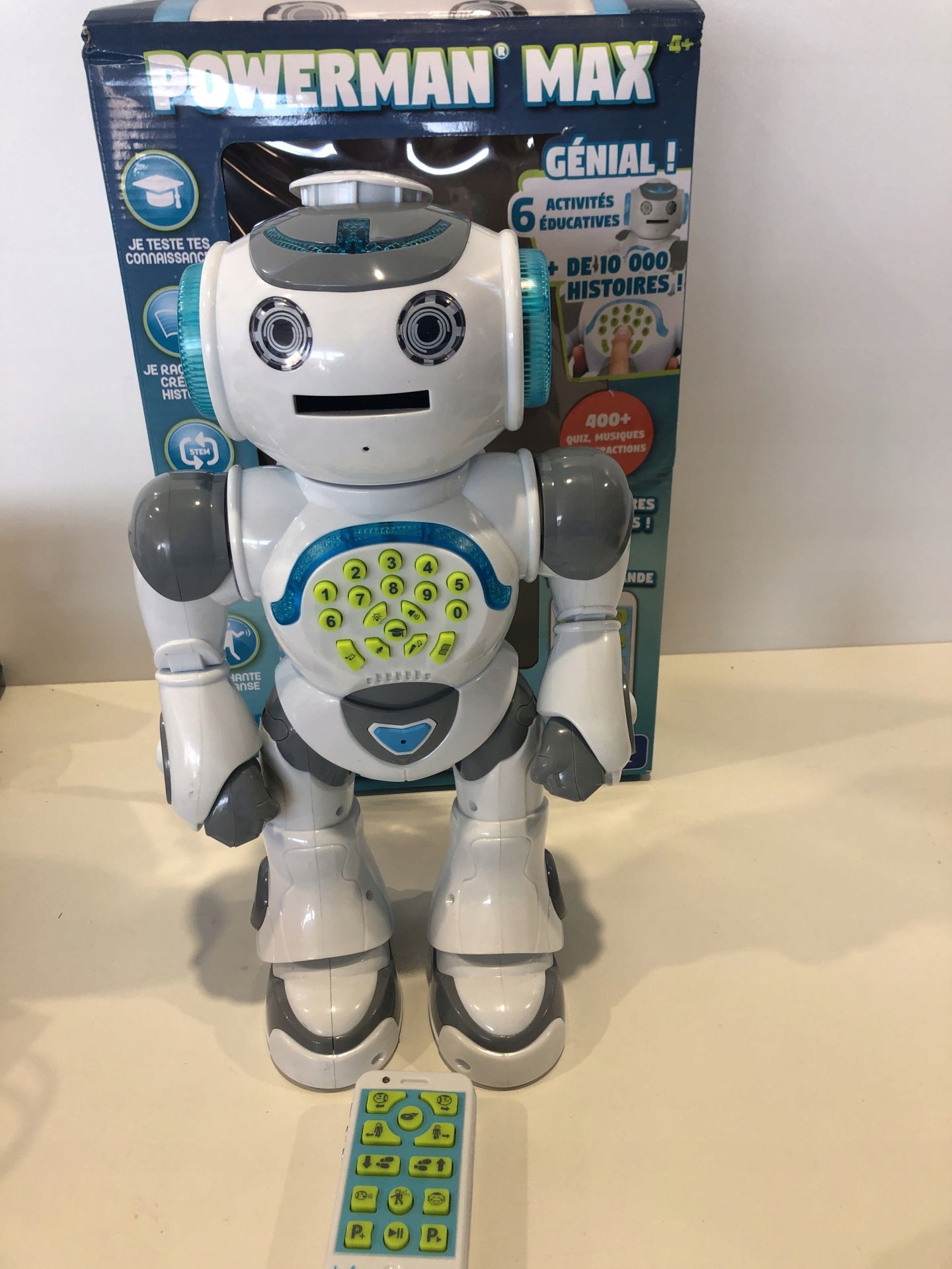 Robot LEXIBOOK ROB80FR Rodzaj do programowania i kodowania