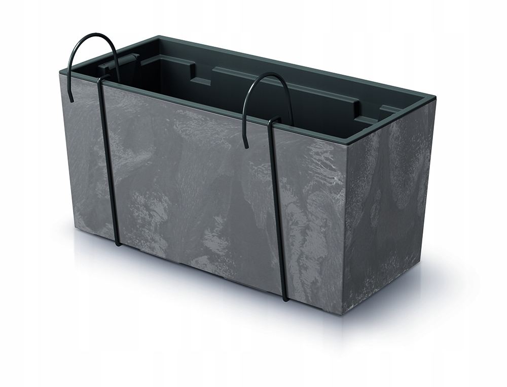 

Skrzynka na balustradę DUC400 Szary Beton 40cm