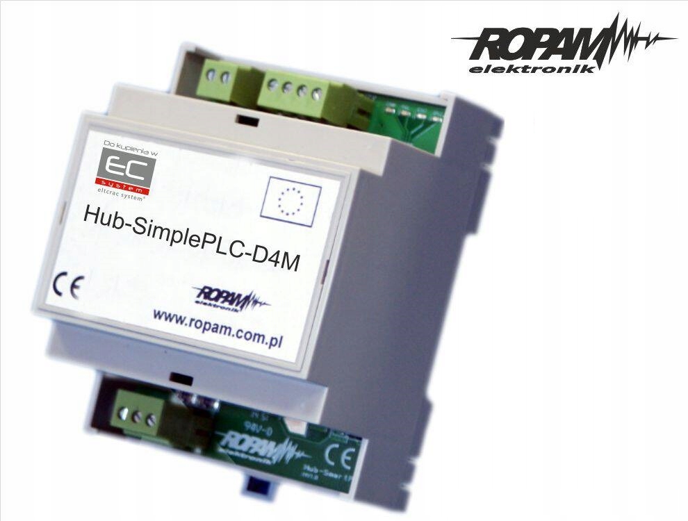 Systémový koncentrátor siete Hub SimplePLC D4M