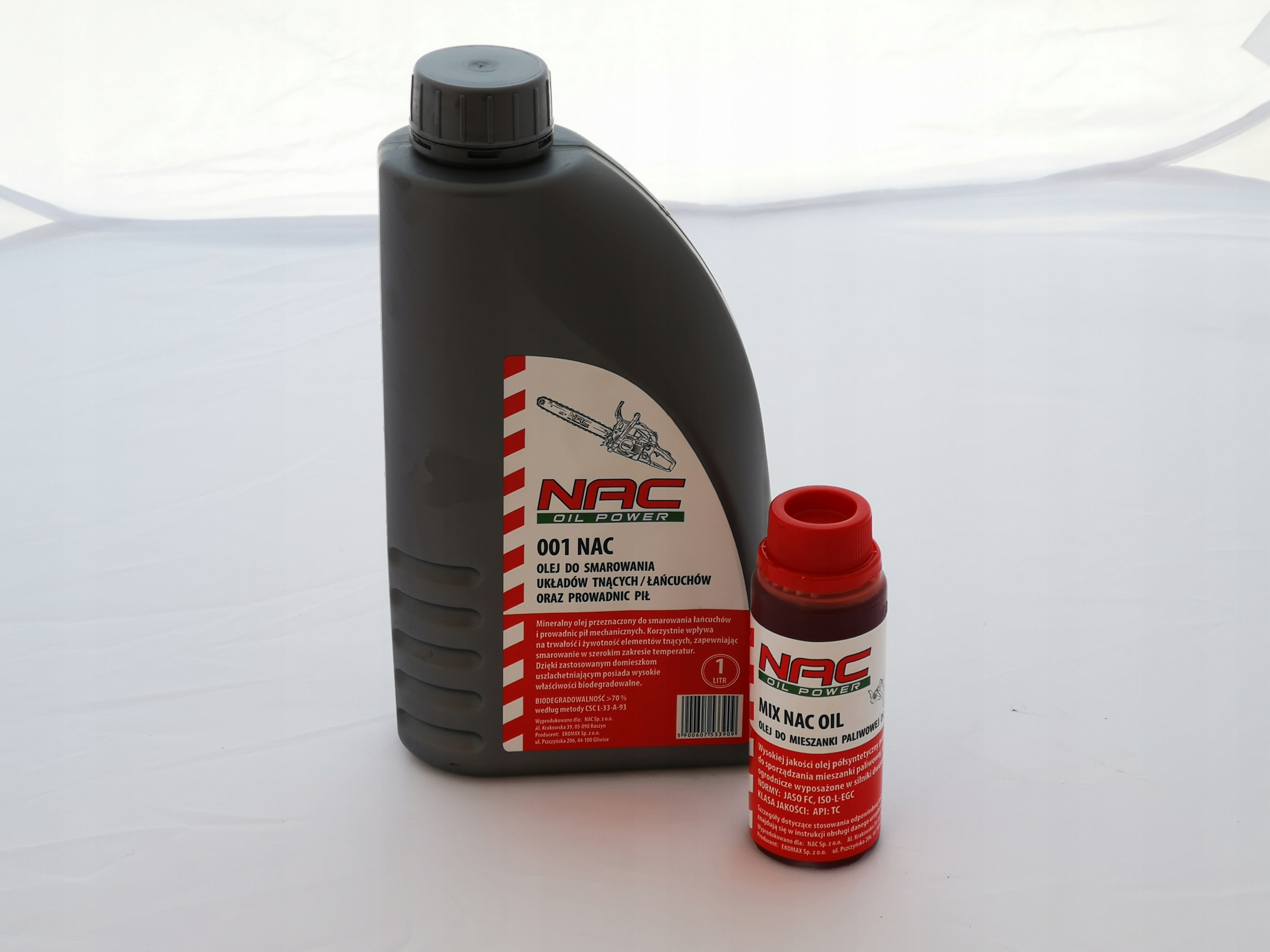 

Olej do mieszanki 100ml olej do łańcucha Nac 1L