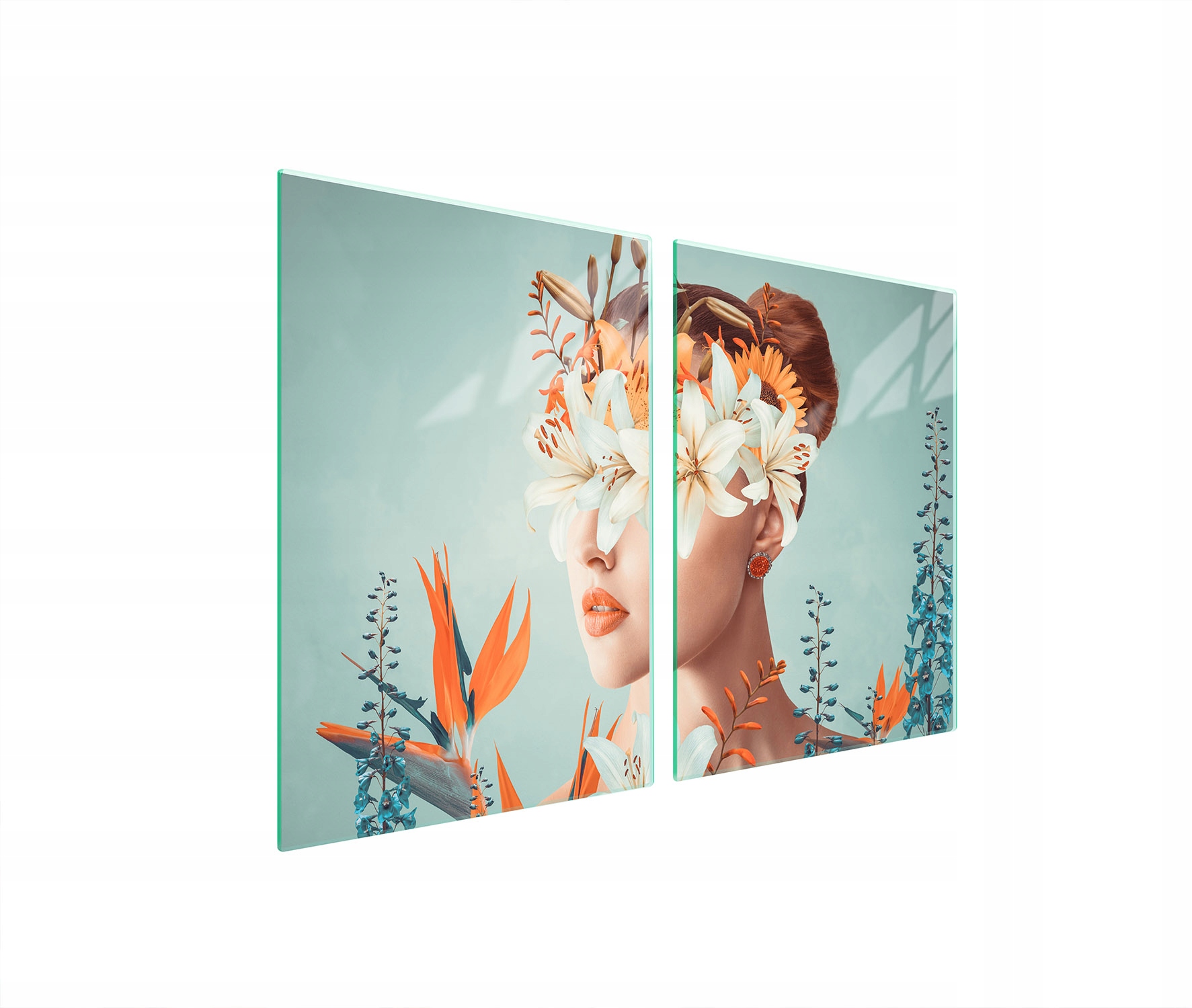 Ochranná Skleněná Deska Do Kuchyně 2x45x52 Žena Tvrzené Sklo