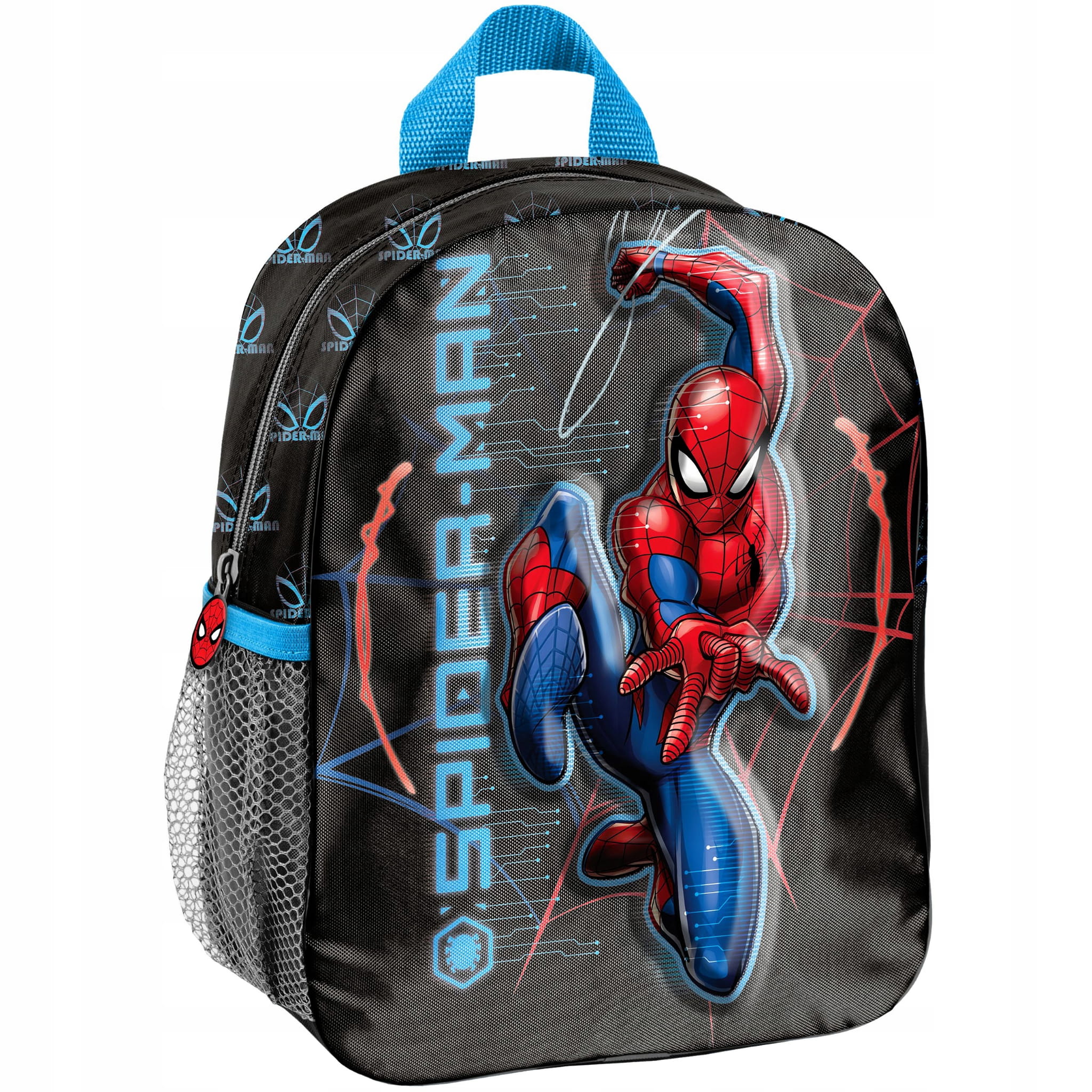 BATOH PREDŠKOLSKÝ BATOH PRE CHLAPCA KONVEXNÝ 3D SPIDERMAN MARVEL PASO