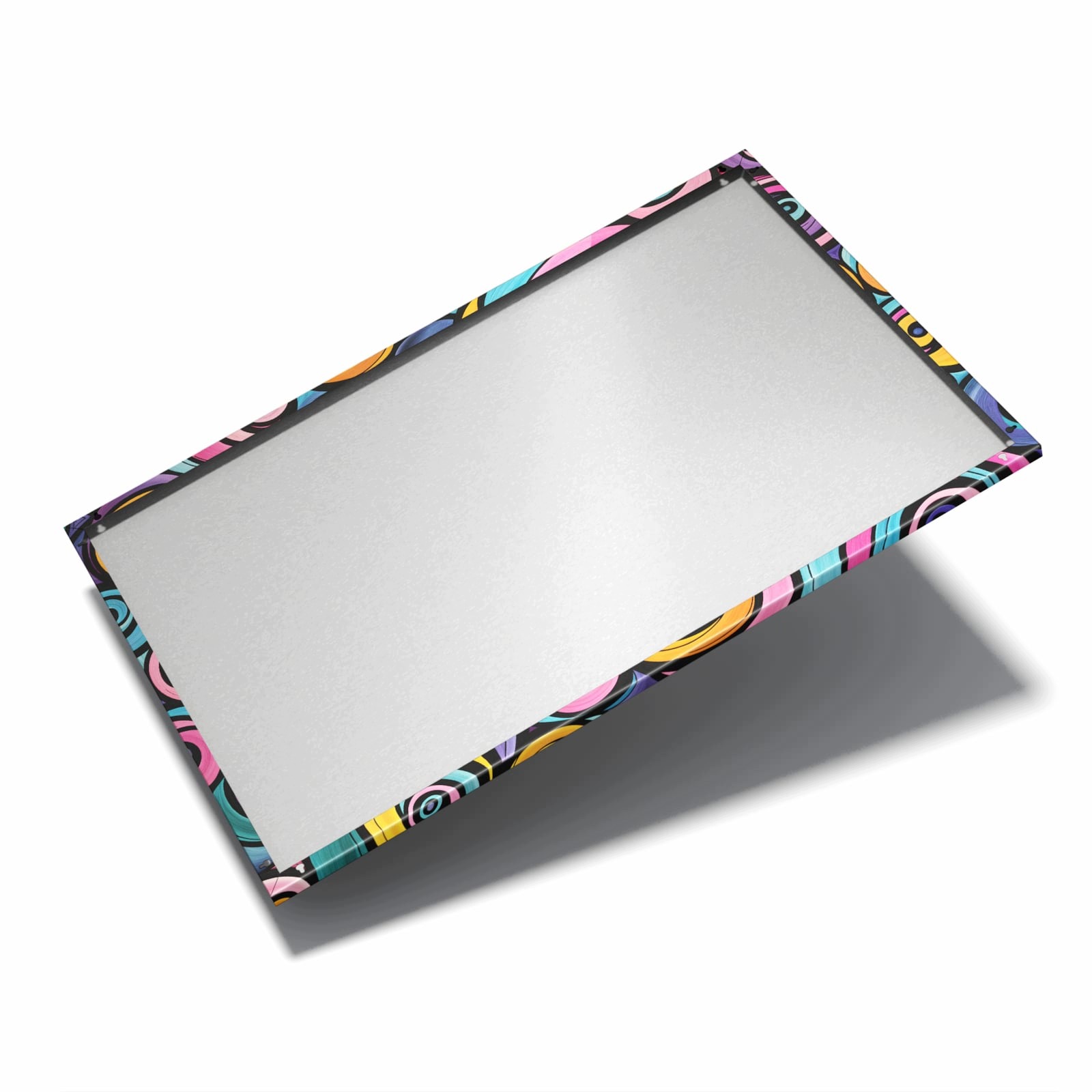 Magnetická tabule Barevné Spirály 90 × 60 cm