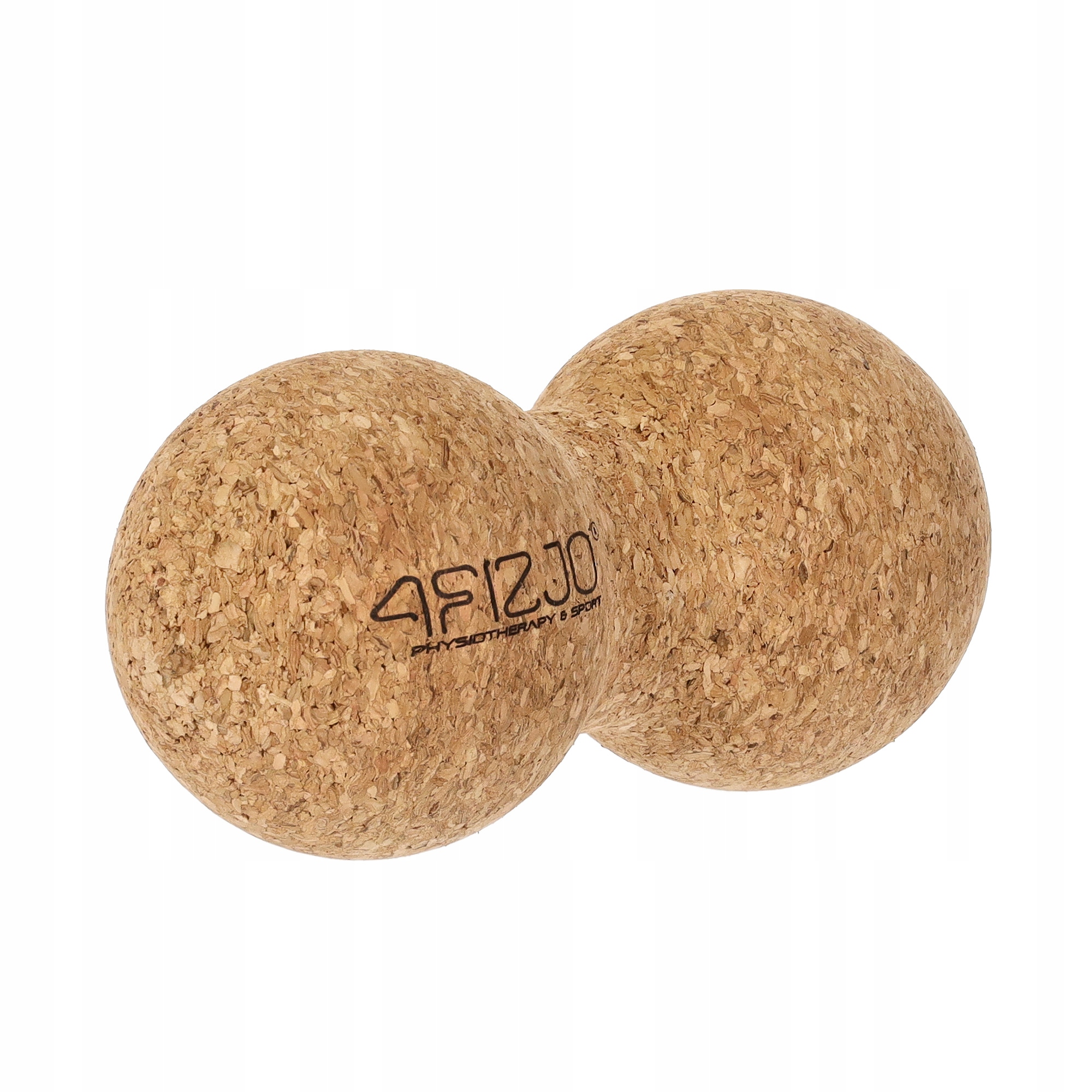 Duoball twardy podwójna piłeczka do masażu automasażu Natural Cork 4Fizjo