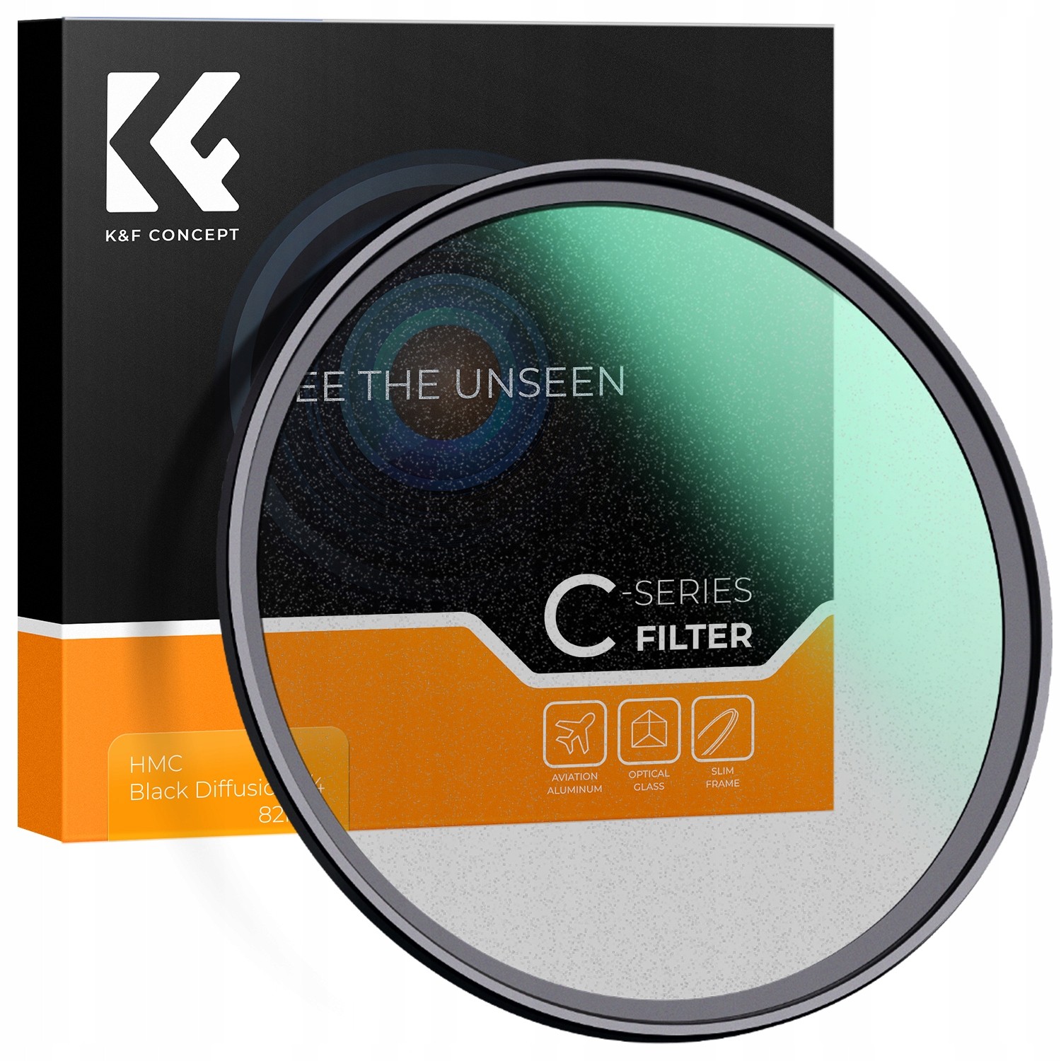 K&f Filtr difúzní Black Mist 1/4 Nano-C 82 mm