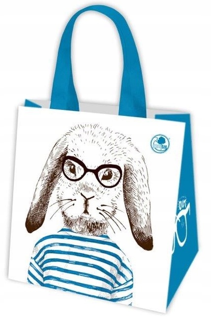 

Torba ekologiczna Królik 34x34x22 cm zakupy polipr