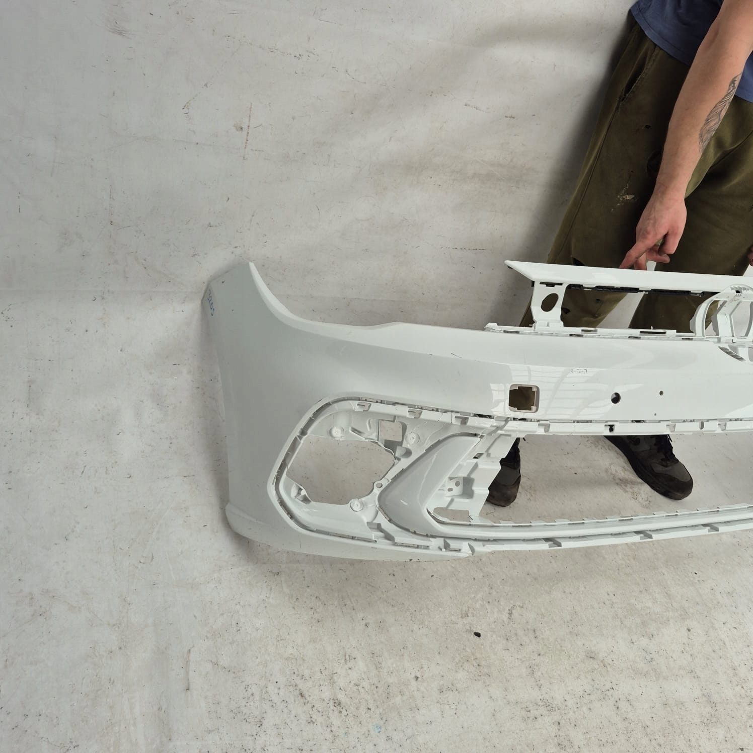VW POLO VI 6 2G LIFT 21-> bumper front front PDC