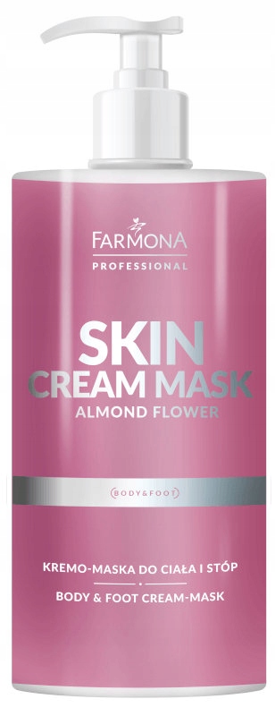 Krem do ciała i stóp KWIAT MIGDAŁOWCA 500ml SKIN CREAM ALMOND FLOWER