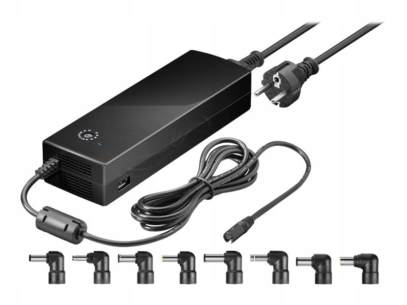 Goobay 55004 Notebook Power Supply 134.5 W, Black Goobay