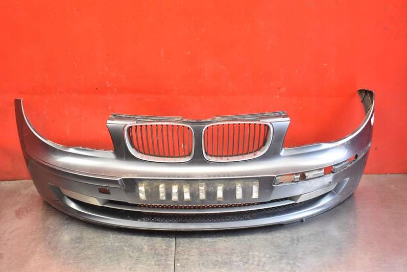 nárazník předek přední šedý BMW E87 LIFT 04-13