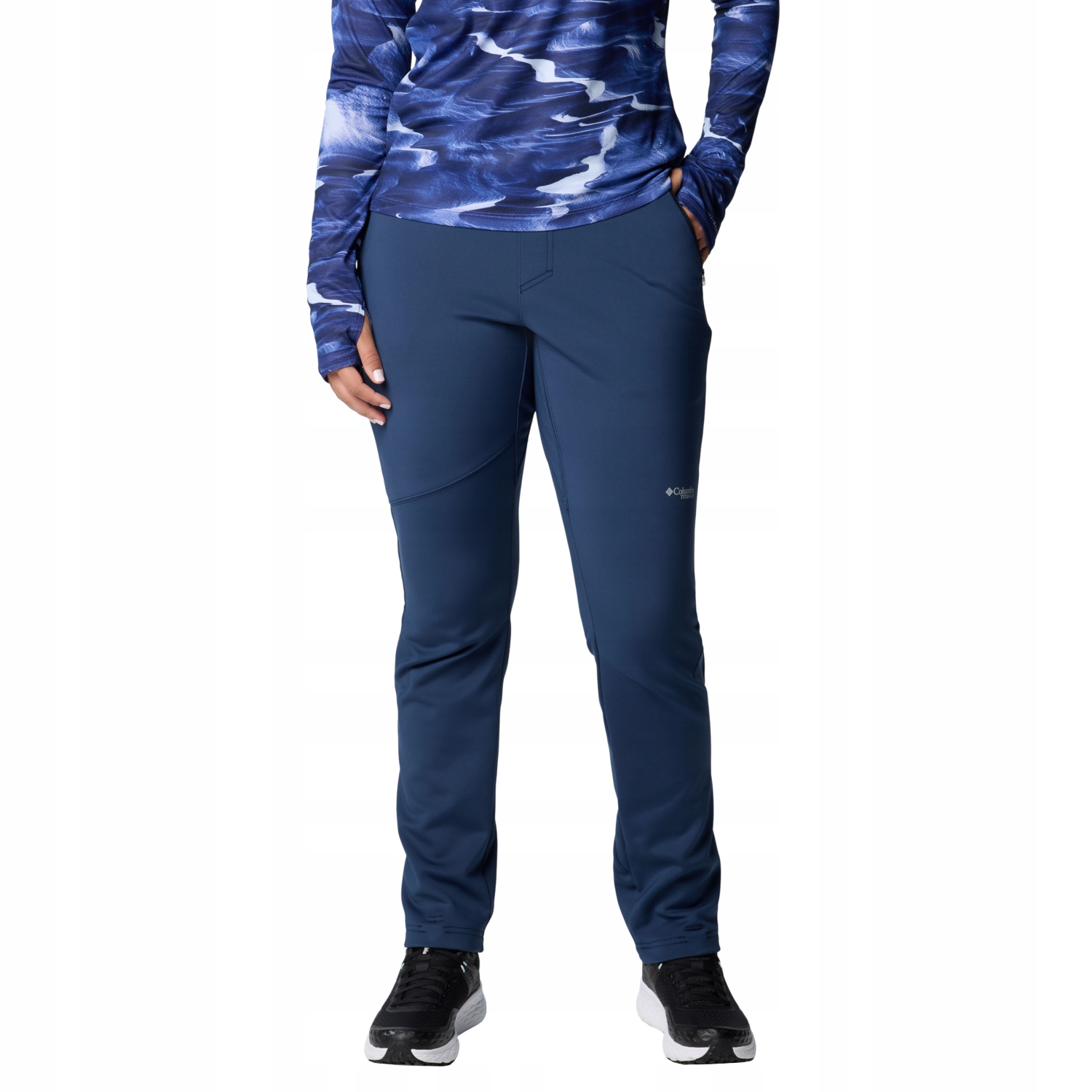 Damskie spodnie Columbia Vest Canyon High-Rise Softshell Pant r.L