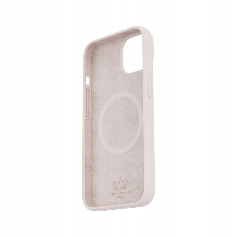 Puro Icon Mag Pouzdro pro iPhone 14 Plus MagSafe (Dusty Pink)