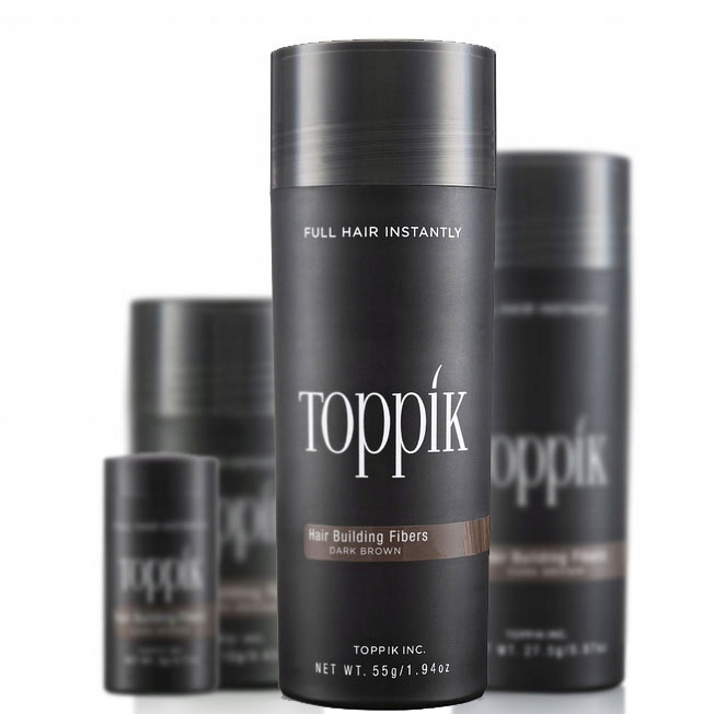 Originální Toppik 55g Top Kosmetika na zahušťování vlasů Distributor Pl