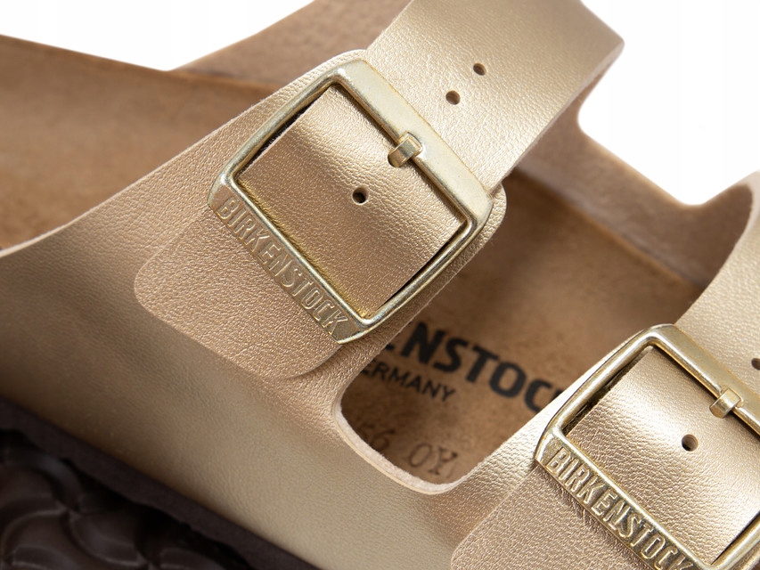 Klapki damskie Birkenstock Arizona BF Gold 1016110 41 Rozmiar 41