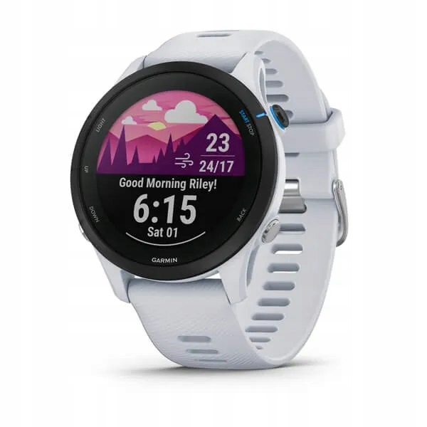 GARMIN FORERUNNER 255 Music smartwatch biały