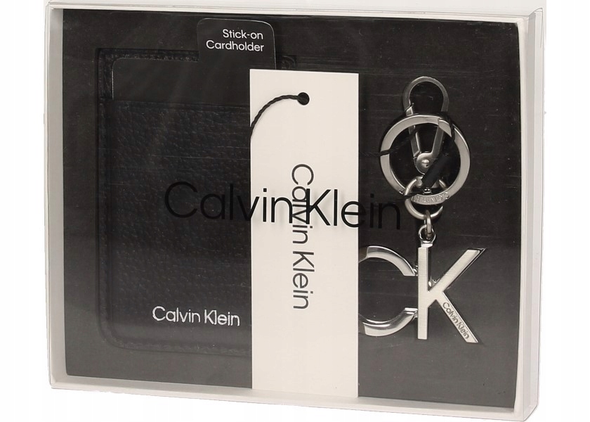 Calvin Klein Sada peněženka přívěsek na klíče K50K509710 one size Metal Keyfob Stic