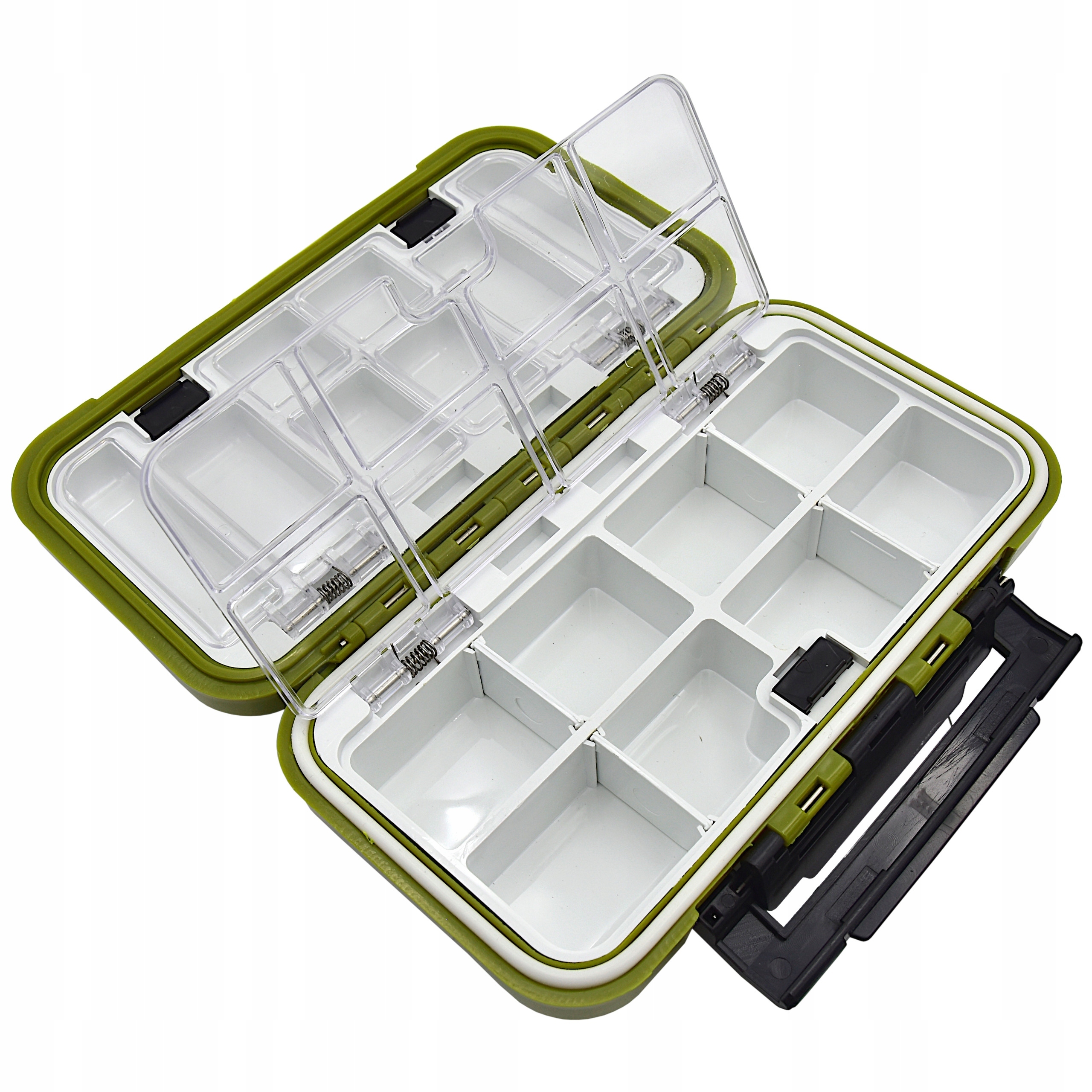 Pudełko Przybornik Wędkarski 16 komorowy ORGANIZER Marka MF