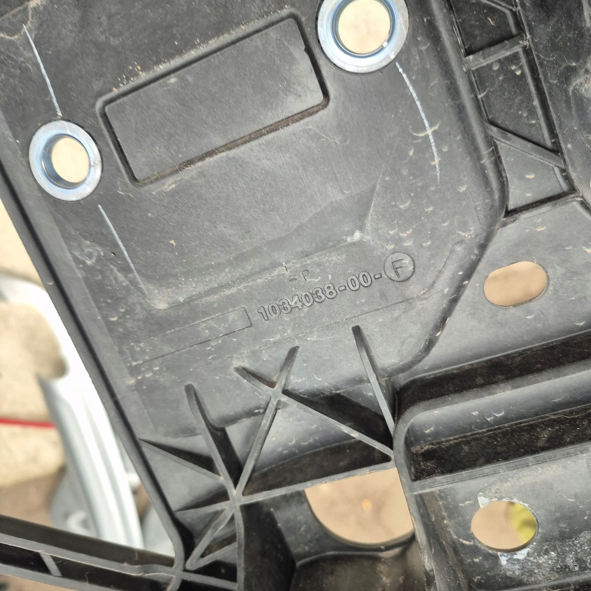 TESLA S LIFT 16- support panel for radiators pillar sider front front lower