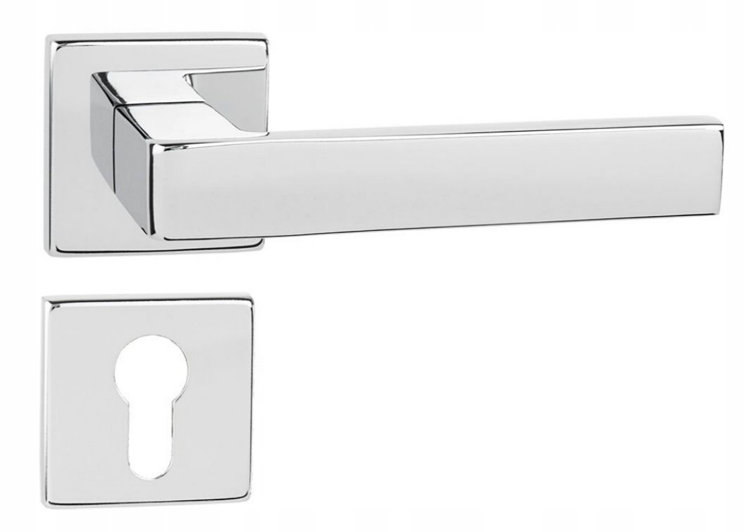 italská klika Spigola Qr Sl chrom rozety Wb