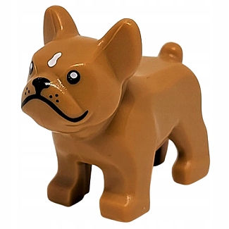 

Lego Zwierzęta Pies Bulldog Francuski Nowy