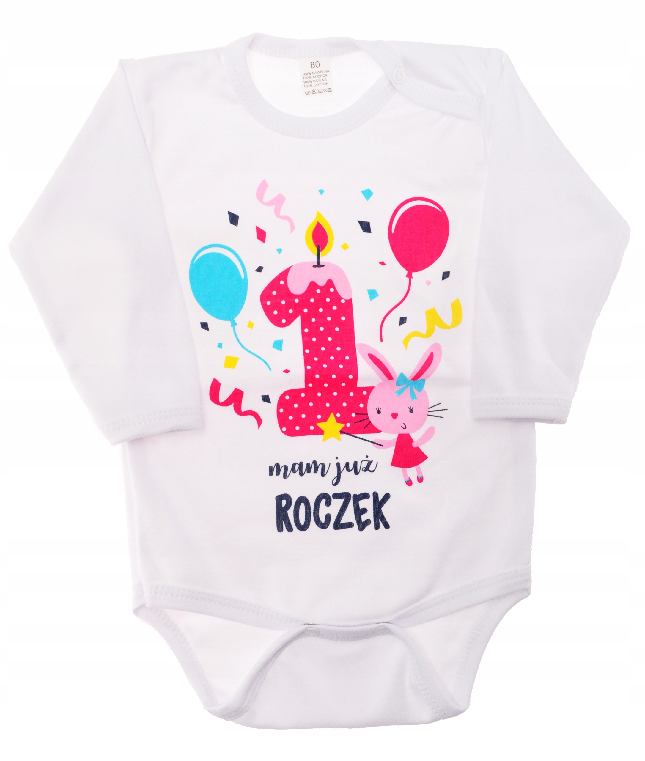 

Body Mam Już Roczek R1 r.86 Prezent Urodziny Robik