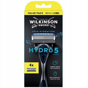 Wilkinson Sword Hydro 5 Skin Hydration Razor 4 hlavice