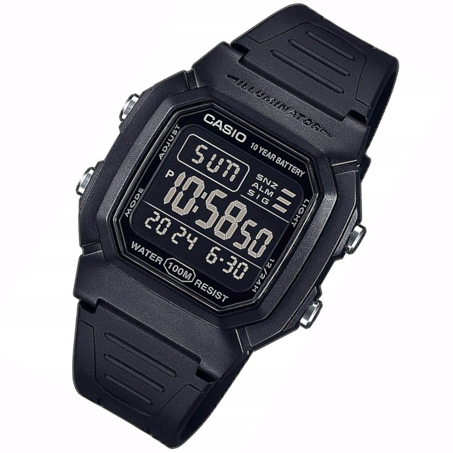 Casio pánské hodinky W-800H-1BVES