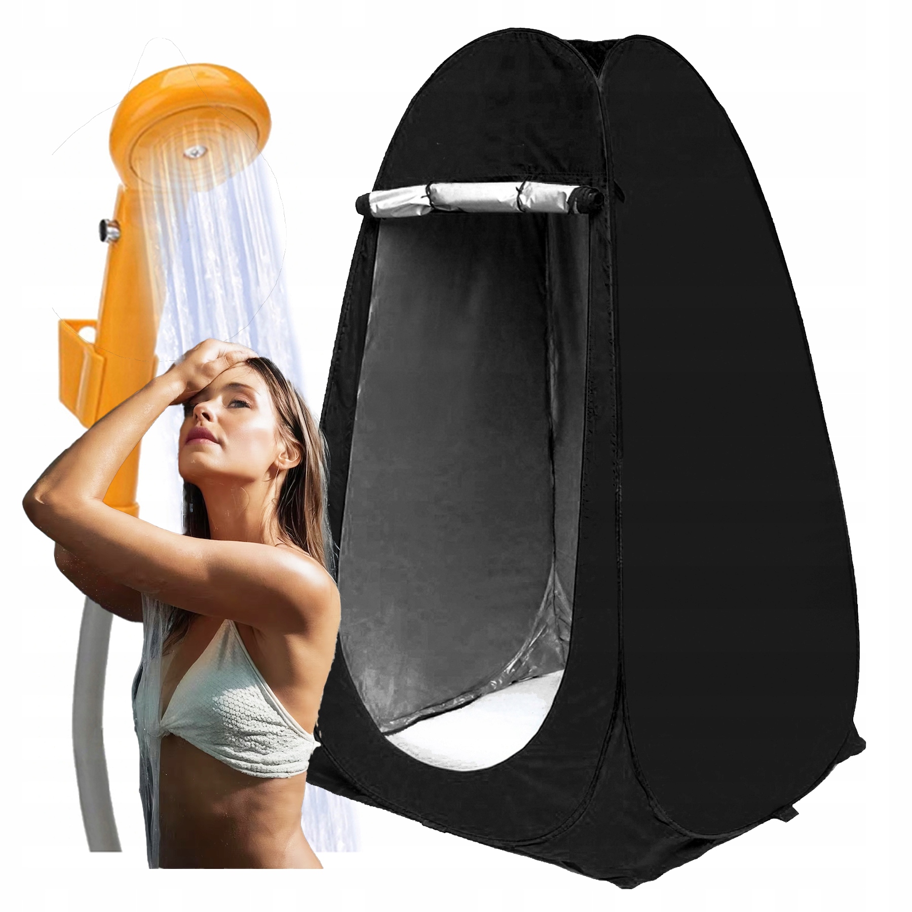 Stan Převlékárna Toaleta Turistická sprcha S Pumpou 12V 2V1