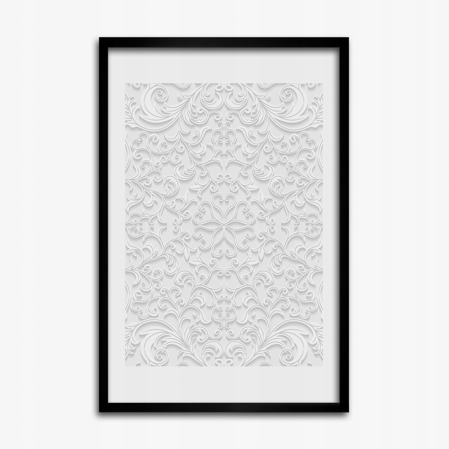 Závěsný obraz grafika v rámečku Ornamenty 40x60 cm