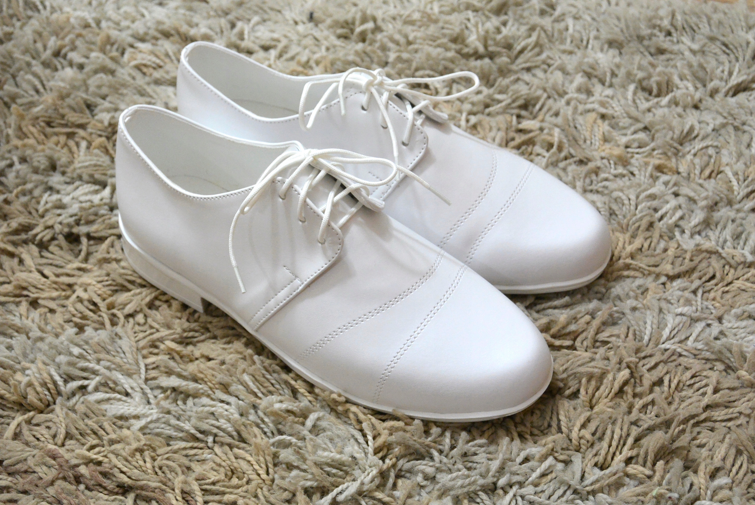 BIAŁE CHŁOPIĘCE PÓŁBUTY KOMUNIJNE WIZYTOWE PL 38 Marka Inna marka