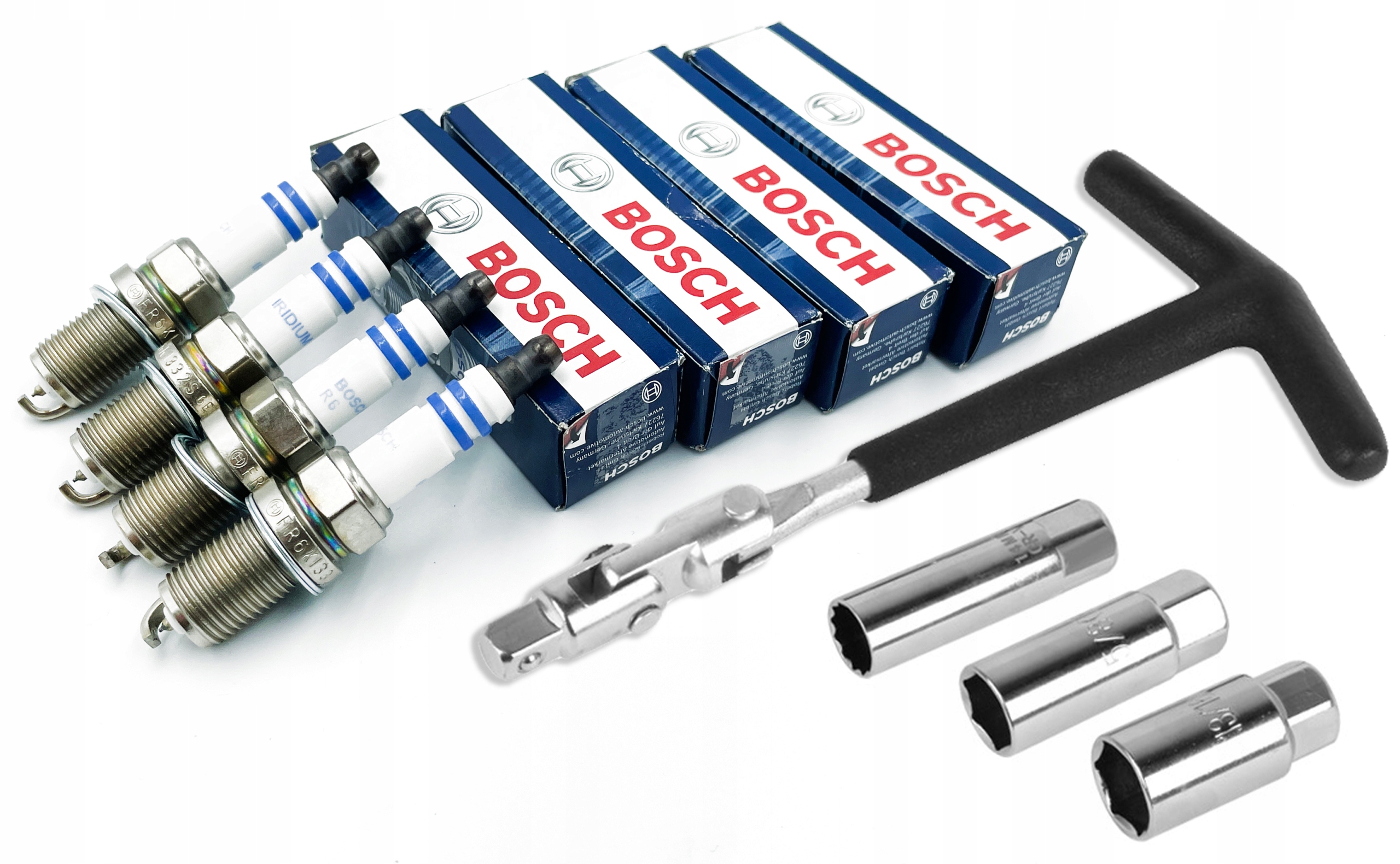 

4x Świeca Zapłonowa 0242240653 Bosch Klucz