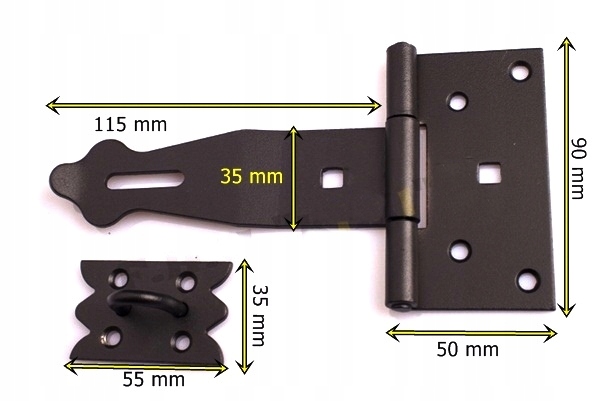 ZAMKNIĘCIE DO DRZWICZEK NA KŁÓDKE WRZECIĄDZ SKOBEL Marka inna