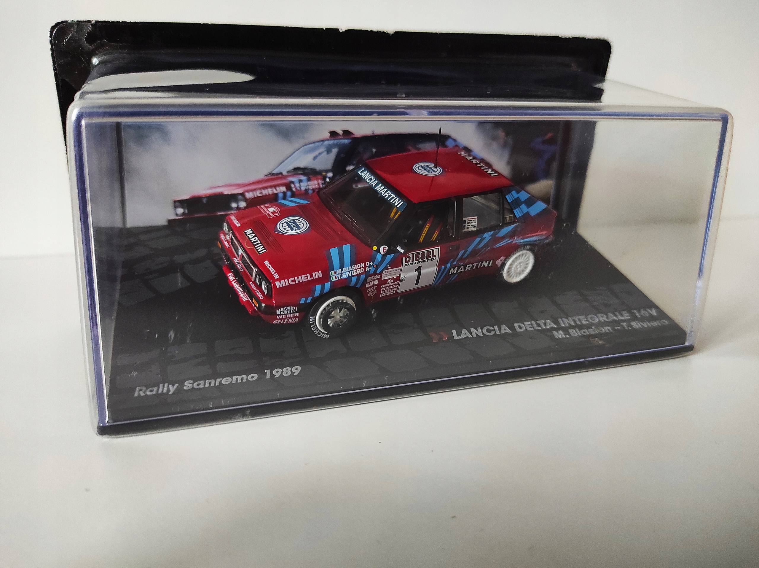 Lancia Delta Integrale 16V Rally San Remo 1989 M.Biasion T,Sivero 1:43