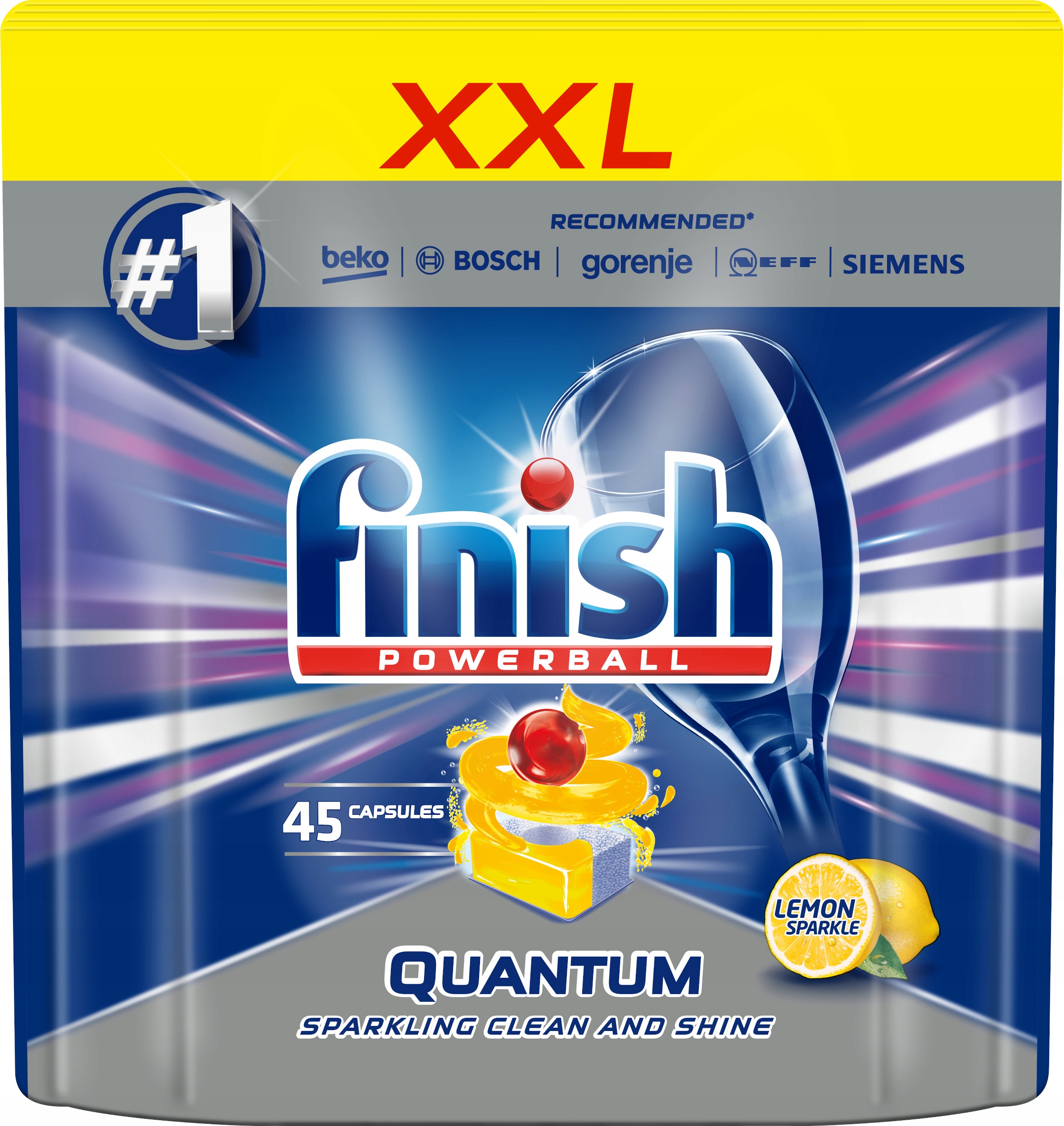 

Finish Quantum Max kapsułki do zmywarki 45 sztuk