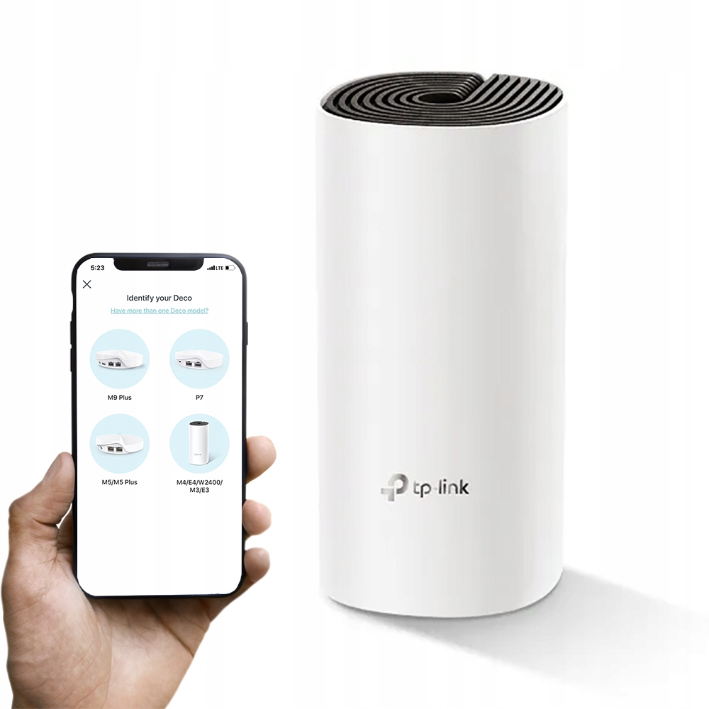 

Mocny Router do domu duży zasięg WiFI Deco M4