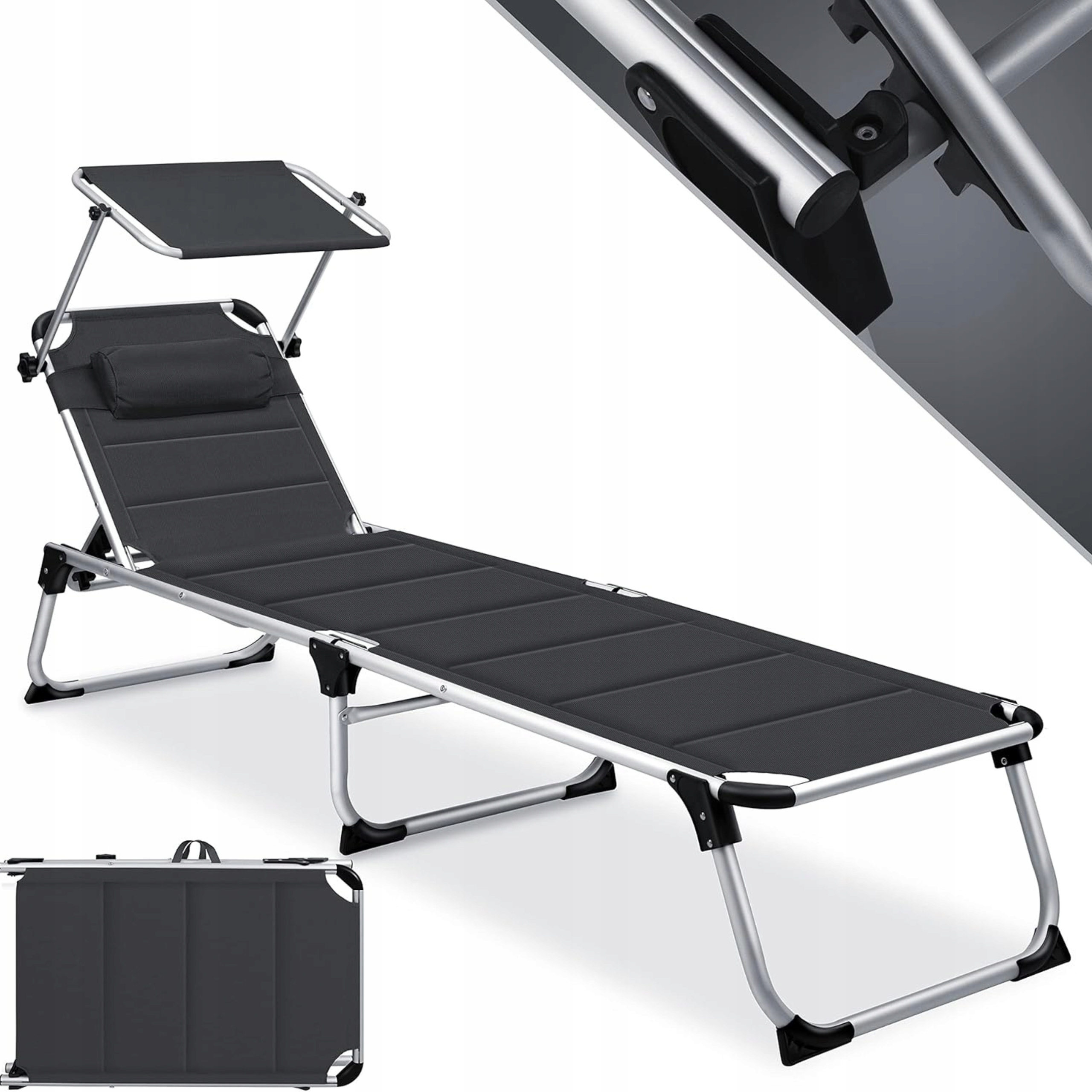 Ležadlo oceľ sivé Kesser