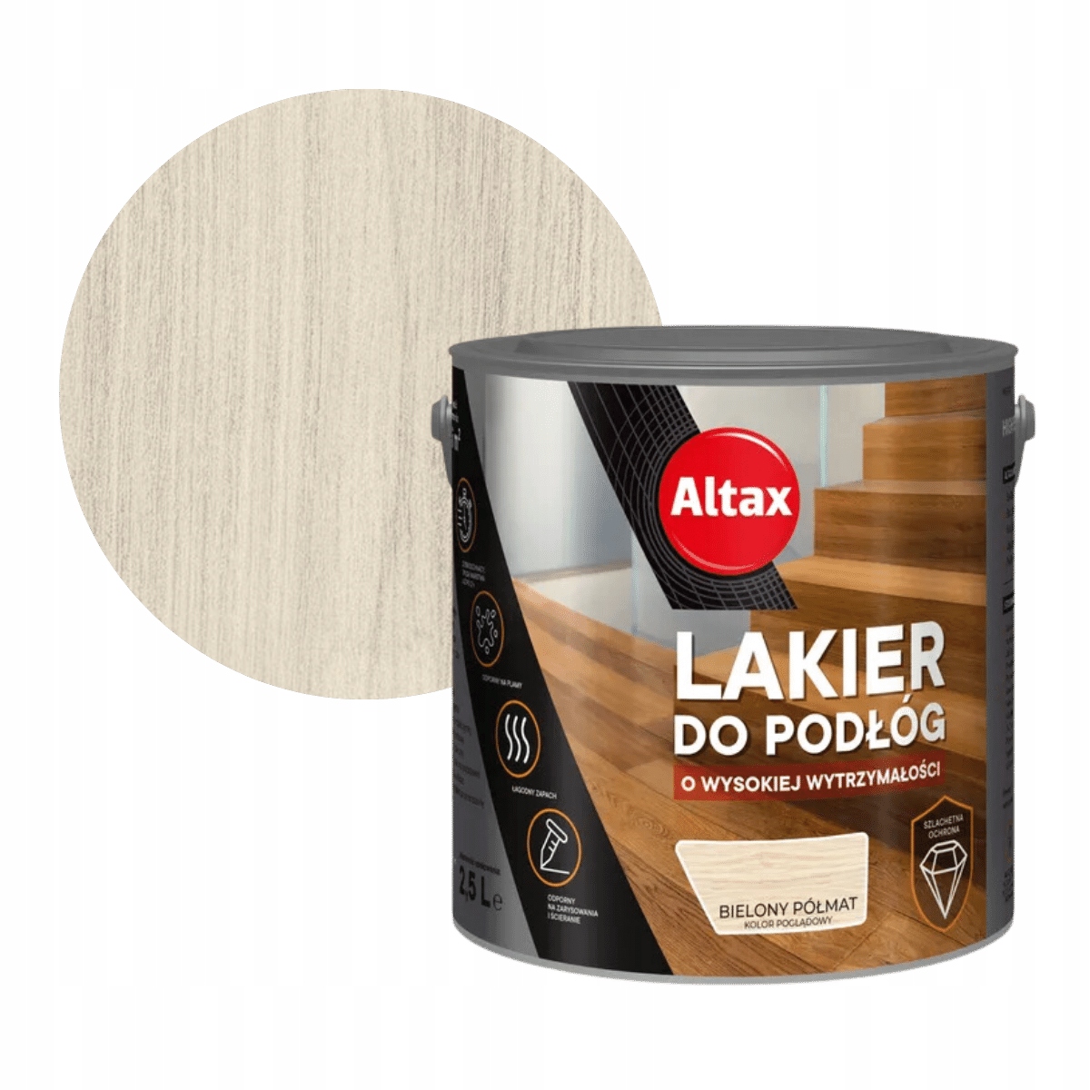 Altax Lak Na Podlahy 2,5 L Bělený