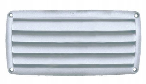 

Kratka Wentylacyjna 200X100 MM, Biały Pvc