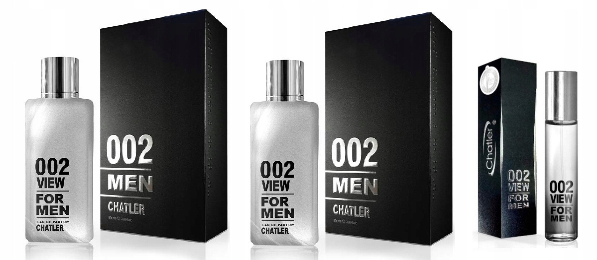Chatler 002 Men 2x100 ml 30 ml parfémovaná voda