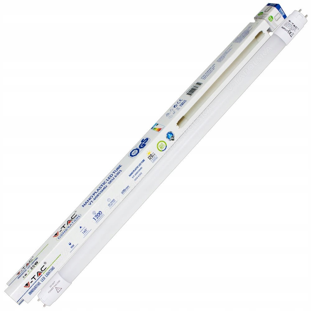 

Świetlówka Led T8 G13 60cm 10W 850lm jarzeniówka